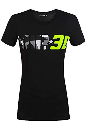 VALENTINO Vr46 Joan MIR, Tshirt Mujer, Negro, Xs