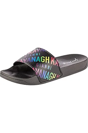 Gianni Kavanagh Femme Logomania Sliders Sandal, 40 EU