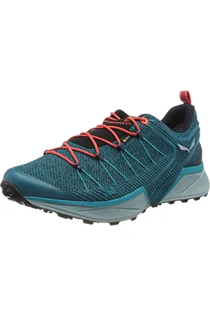 Salewa WS Dropline Gore-TEX Chaussures de Trail, Ocean/Canal Blue, 35 EU