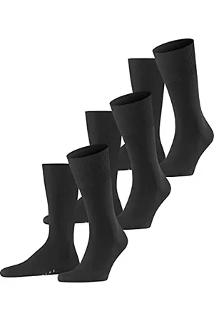 Falke Airport Multipack M So laine coton unies lot de 3 paires, Chaussettes Homme, , 45-46