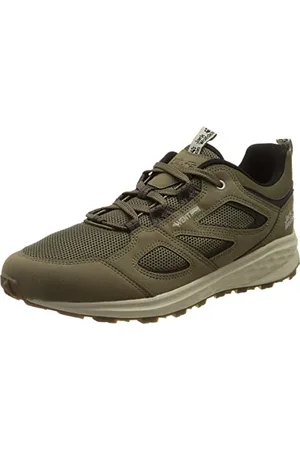 Jack Wolfskin Homme VOJO 3 VENT LOW M Chaussure de Marche, Khaki / Noir, 44 EU