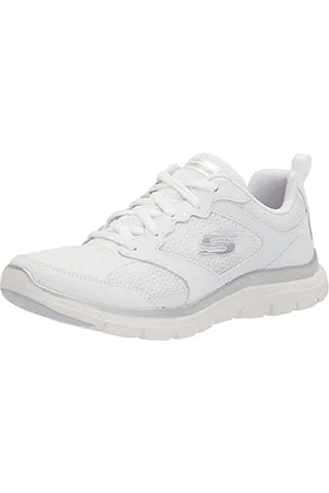 Skechers Femme Flex Appeal 4.0 Active Flow Basket, Blanc, 38.5 EU