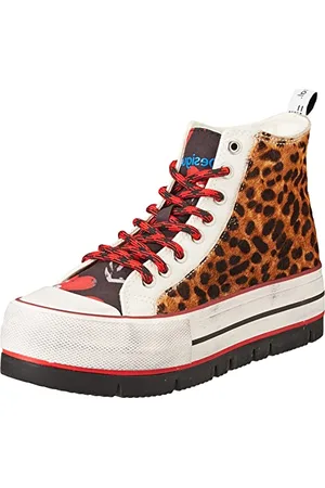 Desigual Femme Chaussures_Crush_Animal Basket, , 36 EU