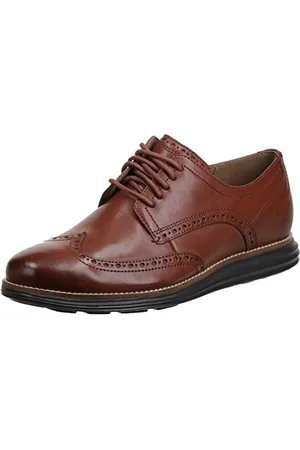 Cole Haan Original Grand Shortwing Sneakers, Richelieus Homme, Marron (Woodbury/Ivory Tan), 40 EU