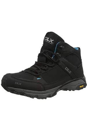Trespass DLX Femmes Nomad Chaussures de Randonnée Basses, Noir (Black Black), 36 EU