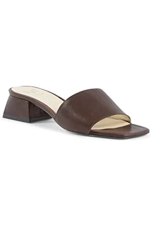 19V69 Italia Femme Neper Junior Calf Café Sabot, , 36 EU