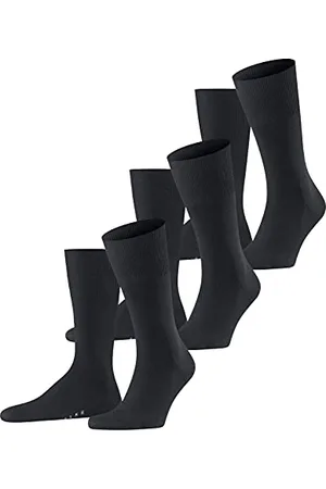 Falke Airport Multipack M So laine coton unies lot de 3 paires, Chaussettes Homme, , 41-42