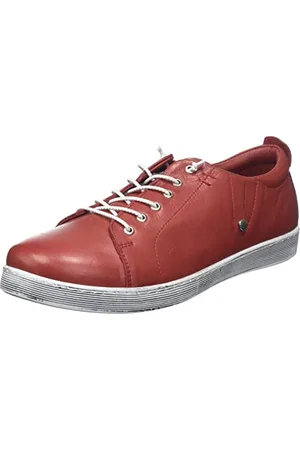 Andrea Conti Baskets pour femmes , bois de rose, 37 EU