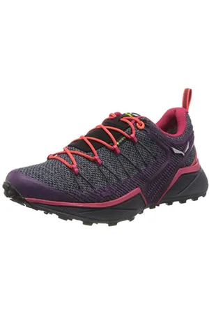 Salewa WS Dropline Gore-TEX Chaussures de Trail, Ombre Blue/Virtual Pink, 38 EU