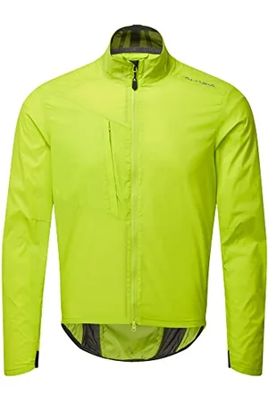 Altura Airstream Veste de cyclisme légère imperméable et pliable pour homme Vert citron Taille 3XL