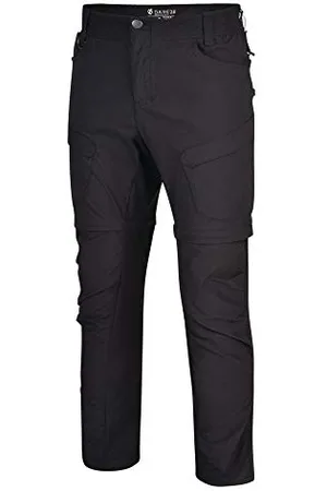Dare 2B Pantalon avec Jambes détachables Tuned in II Trousers Homme Black FR : 3XL (Taille Fabricant : 38")