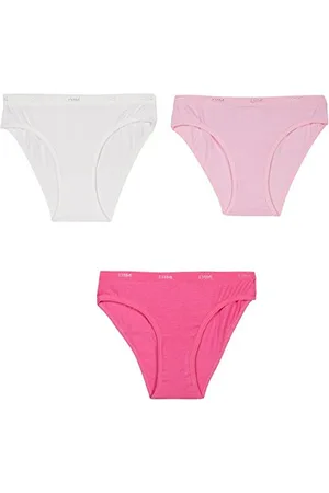 Dim Culotte Fille Les Pockets Coton Eco Doux et Confortable x3, , 12 ans