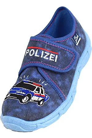 Beck Garçon Polizei Chaussons Bas, Bleu, 29 EU