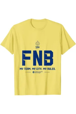 Euroleague Teams - Fenerbahce Beko Istanbul (yellow) T-Shirt