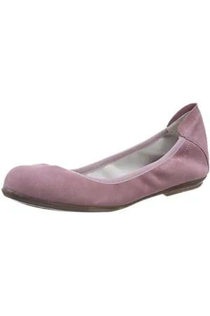 Däumling Fille Hadia Ballerines Bout fermé, Violet (Capretto Violetto 27), 35 EU