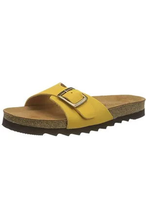 Ten Points Femme Vivienne Mules, Jaune (Yellow 601), 38 EU