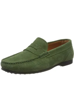 SEBAGO Byron Suede, Mokassins Hommes, Vert (Green Foliage T21), 39.5 EU