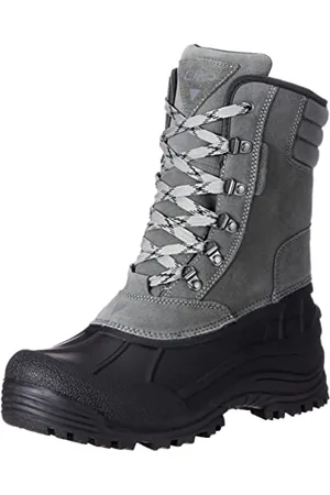 CMP Homme Kinos Snow Boots WP Bottes de Neige, Gris-Noir (Graffite-Nero), 47 EU