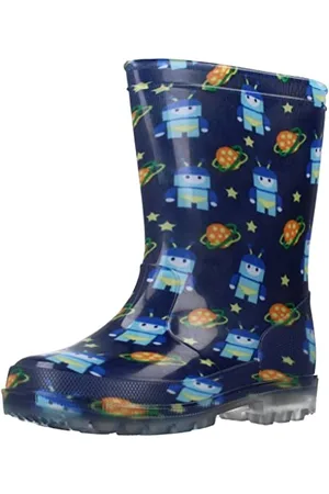 chicco Bottes de Pluie pour Enfant avec Lumières, Confortables et Imperméables, Chaussures pour Enfants, Conçues en Italie