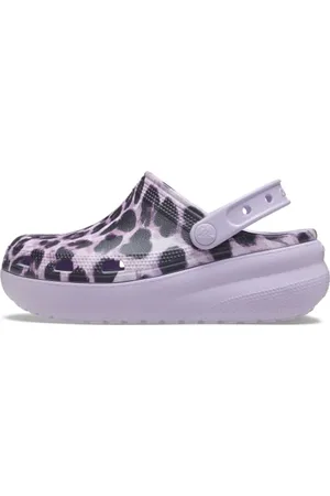 Crocs Unisexe Enfant Classic Animal Cutie Clog K Sabots, Leopard, 29/30 EU