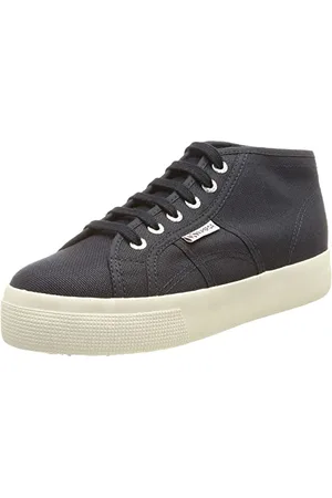 Superga Mixte 2578-COTU Plat Oxford, Navy-FWhite, 39 EU