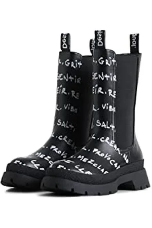 Desigual Femme Chaussures Chelsea High_Lette Neige, , 36 EU