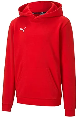 PUMA Teamgoal 23 Casuals Hoody Jr Pull Garçon, Red, 128