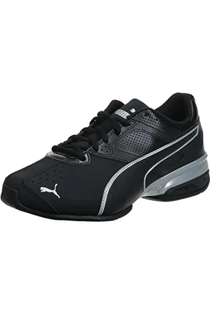 PUMA Zapatillas de running Tazon 6 FM Black / Silver para hombre - 9.5 D (M) US