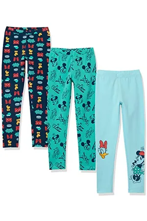 Amazon Disney | Marvel | Star Wars | Frozen | Princess Legging Fille, Lot de 3, , 3 Ans