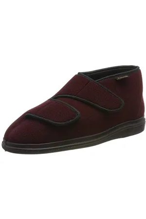 Fischer Fischer Homme Ortho Chaussons Montants, Rouge (Bordo 341), 37 EU