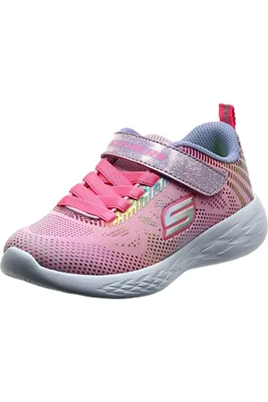 Skechers Fille Go Run 600 Shimmer Speeder Baskets Tendance, , 32 EU