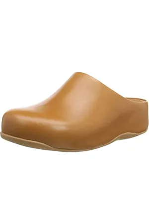 FitFlop Femme Cuir Shuv Sabot, , 36 EU