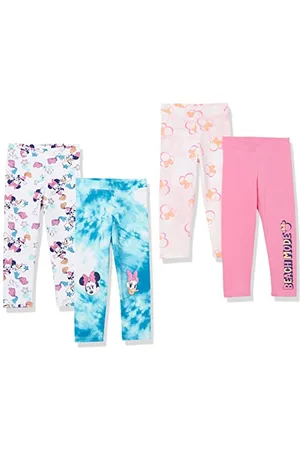 Amazon Disney | Marvel | Star Wars | Frozen | Princess Legging Fille, Lot de 4, , 2 Ans