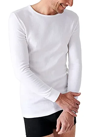 Damart T-Shirt Thermolactyl Col Rond, Côtes Molletonnées, Homme, , Taille L, Manches Longues