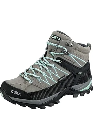 CMP Femme Rigel Mid WMN Trekking Shoes WP Chaussures de randonnée, Beige-Mauve (Sand-Malva), 42 EU
