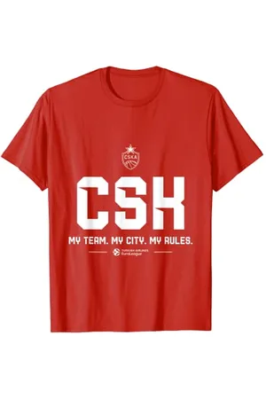 Euroleague Teams - CSKA Moscow T-Shirt