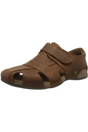 Panama Jack Homme Fletcher Basics Sandales Bout fermé, Marron (Cuero C5), 43 EU