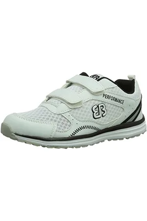 BRUTTING Mixte Performance V Chaussures de Fitness, Blanc (Weiß/Schwarz Weiß/Schwarz), 46 EU