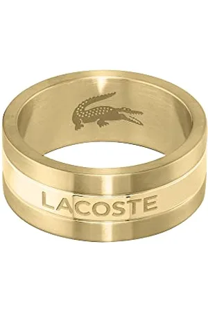 Lacoste Bague pour Homme Collection ADVENTURER en Or Jaune - 2040094G