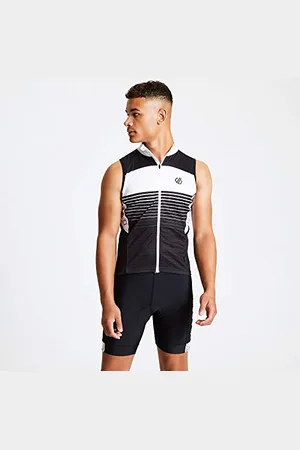 Dare 2B Gilet sans Manches Technique Cycle Aep Outsmart Respirant avec Propriété de séchage Rapide et Grande Poche arrière Cycle Tops Homme FR: S (Taille Fabricant: S)