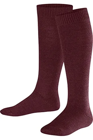 Falke Comfort Wool K Kh laine unies 1 paire, Chaussettes longues Mixte enfant, , 23-26