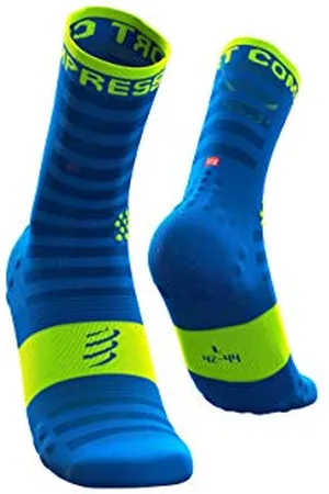 Compressport Pro Racing Socks V3.0 Ultralight Run High Chaussette Running Adulte Unisexe, Fluo, T1