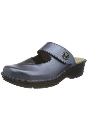 Sabots Berkemann Hamburg - Cuir Blanc - Talon 35mm - Pour Femme - Fabriqué En Hongrie