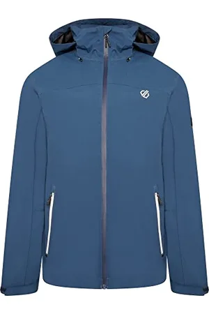 Dare 2B Dare 2b Mens Switch Out Veste Homme randonnée Imperméable & respirante Tissu recyclé, 2 poches basses zippées déperlantes et capuche réglable - veste trekking et marche / / S
