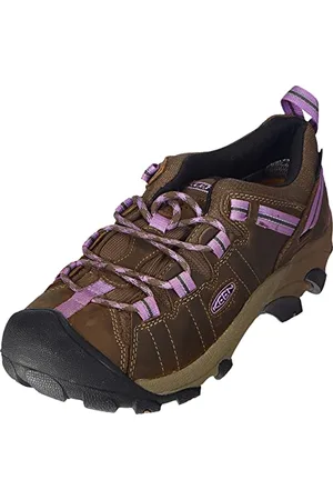 Keen Femme Targhee 2 Waterproof Chaussure de randonnée, Timberwolf/English Lavender, 38.5 EU