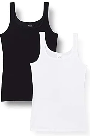 Schiesser Mädchen 2 Pack Trägertop Tank sous-vêtement, , 164 Fille