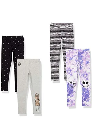 Amazon Disney | Marvel | Star Wars | Frozen | Princess Legging Fille, Lot de 4, , 4 Ans