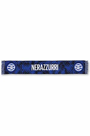 Inter Écharpe Nouveau Logo Jaquard, Différentes couleurs, Stade Unisexe-Adulte, , Taille Unique