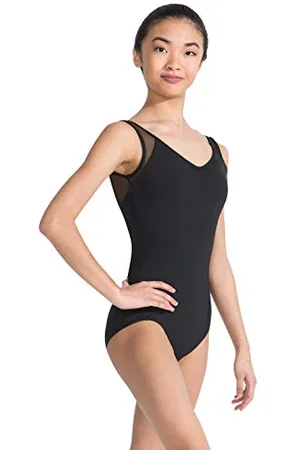 Capezio Justaucorps col en V MC829W pour femme, , taille XS