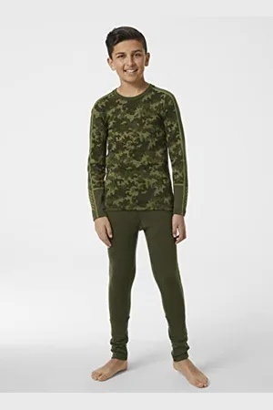 Helly Hansen Junior unisexe Jr Graphic Lifa Merino Set 8 Blanc et crème